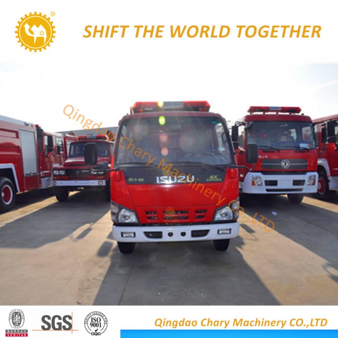 Isuzu 12t Water Tanker/Foam Fire Truck Water Fire Fighting Truck Image1