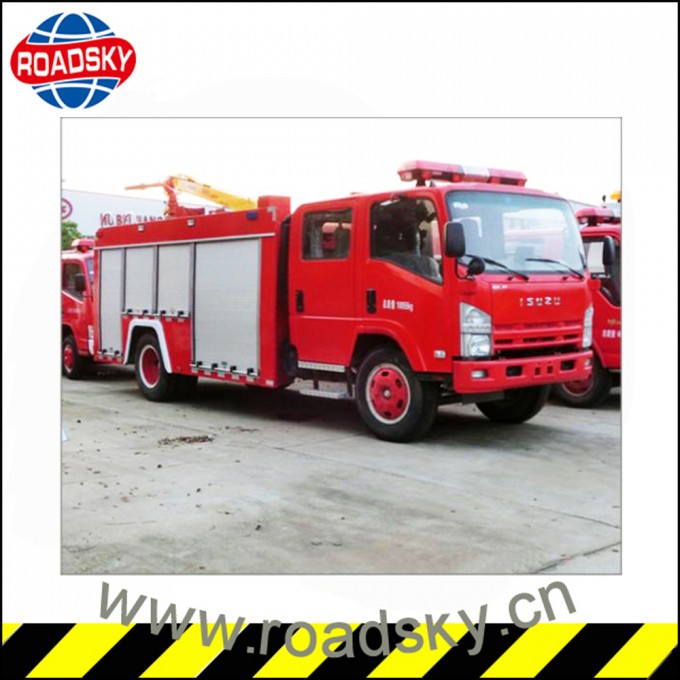 Specialized Vehicle Water Foam Fire Fighting Engine Truck Image1