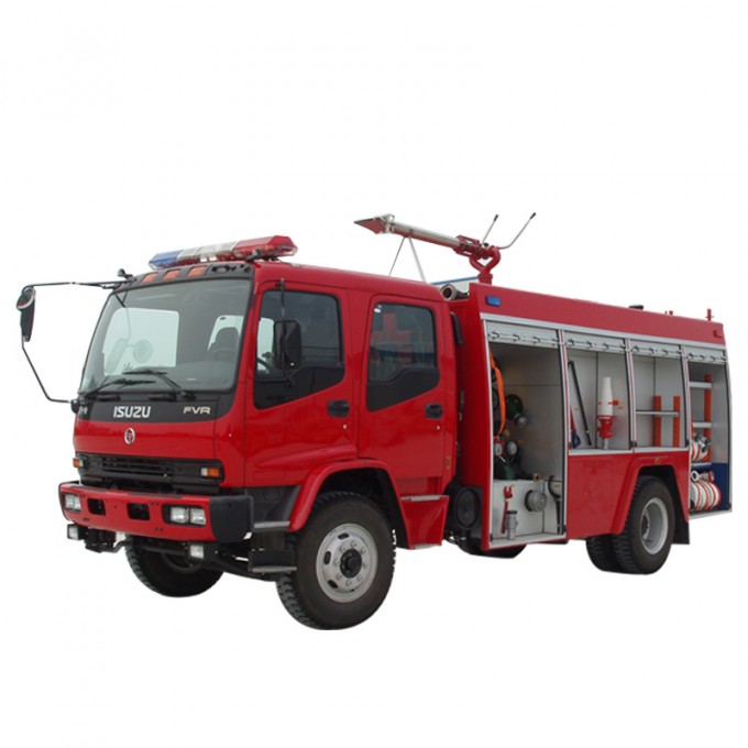 600p 700p Isuzu High Quality 3cbm- 8cbm Water/Foam Fire Fighting Truck Image1