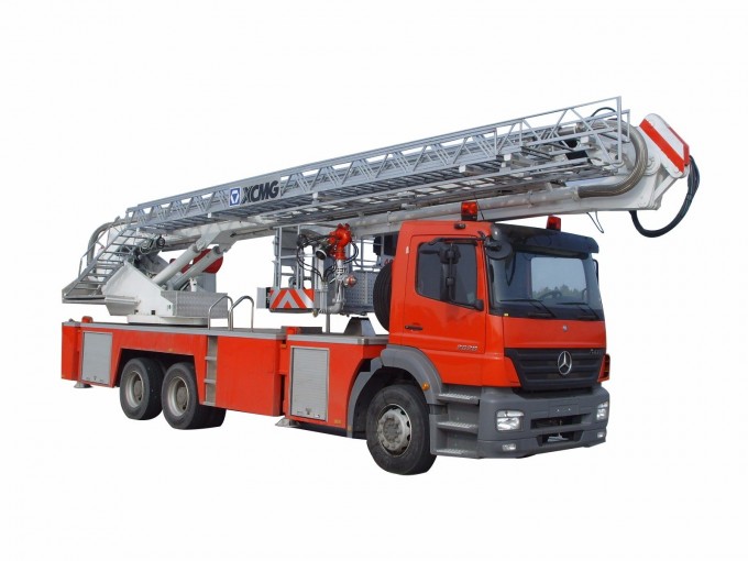 Top 1 Fire Fighting Equipment Manufacturer XCMG Official 32m Elevating Aerial Work Platform Fire Tru Image1