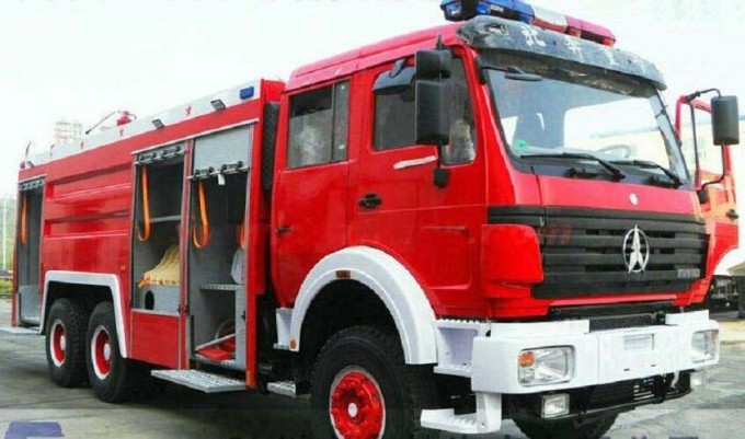 Beiben 6X4 Fire Fighting Truck Image1