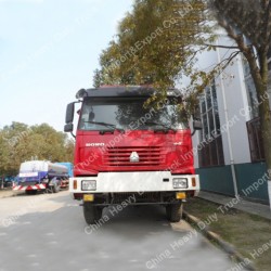 Sinotruk HOWO 4X2 336HP Water and Foam Fire Fighting Truck