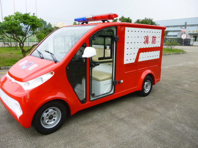 Electric Fire-Fighting Truck, Red, 48V Image1