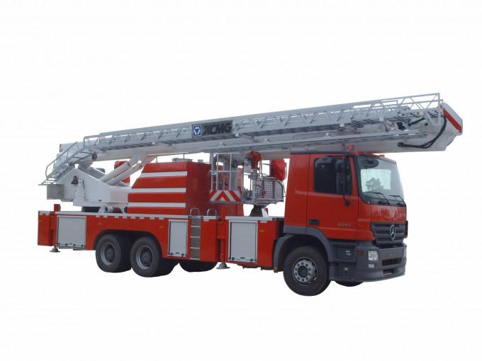 Top 1 Fire Fighting Equipment Manufacturer XCMG Official 34m Elevating Aerial Work Platform Fire Tru Image1