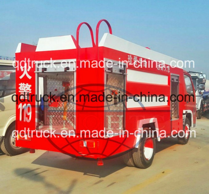3 tons fire truck for factory, small fire fighting truck for narrow street Image1