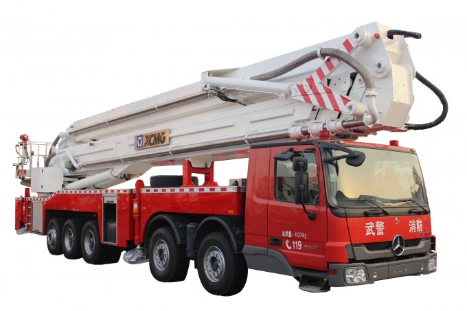 Top 1 Fire Fighting Equipment Manufacturer XCMG Official 68m Elevating Aerial Work Platform Fire Tru Image1