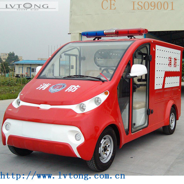 Hot Sell 2 Seats Electric Fire Fighting Truck Image1