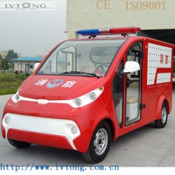 Hot Sell 2 Seats Electric Fire Fighting Truck