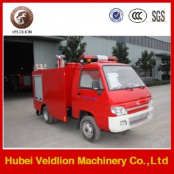 Foton 4X2 1500L Water Tank Fire Fighting Truck