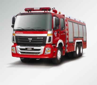 Foton 6X4 Water and Foam Fire Fighting Truck Image1