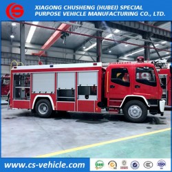 Isuzu 4X2 190HP Fire Extinguisher Truck Rescue Fire Truck Fire Fighting Truck with Water and Foam Ta