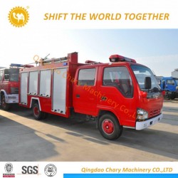 4X2 Isuzu Double Cab 3000 Liters Water Fire Fighting Truck