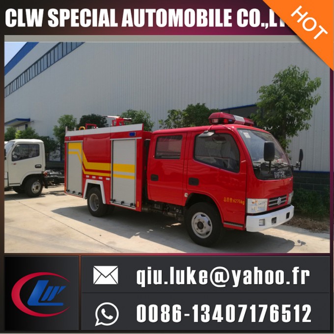 4*2 Water Tank Foam Fire Fighting Truck Image1