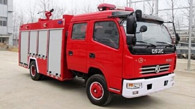 DFAC Airport Fire Truck with Water&Foam Tank Image1