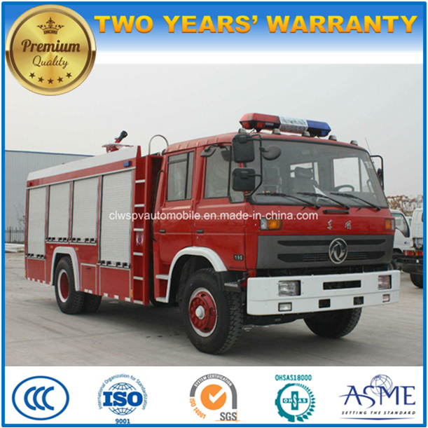 Dongfeng 210 HP Hot Sale 9000 L Water and Foam Fire Fighting Truck Image1