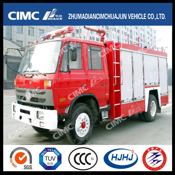 Dongfeng Chassis 4*2 Fire Truck with 3 Kinds Dispensing Materials (water, foam, powder) Image1