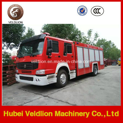 4X2 Sinotruk Fire Truck, Fire Engine Jetting, Fire Fighting Truck Image1