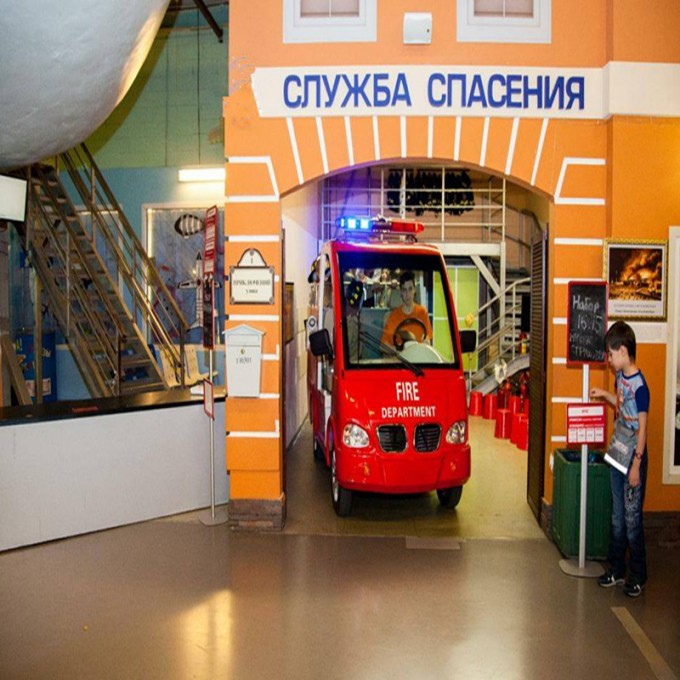 Electric Fire Truck for Amusement Park Image1