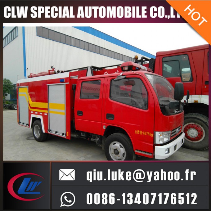 500 Gallon Water Tank Fire Fighting Truck Image1