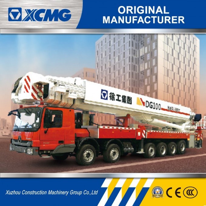 Used Fire Trucks 100m Dg100 Fire Fighting Truck Image1