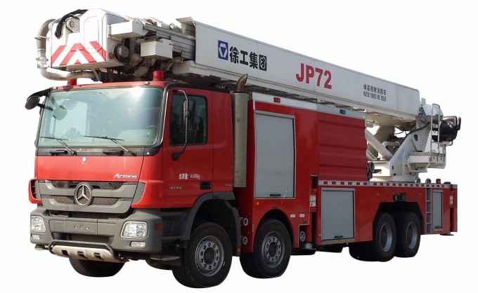 Top 1 Fire Fighting Equipment Manufacturer XCMG Official 72m Water Tower Fire Truck Jp72 for Sale Image1