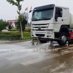 HOWO Truck 6X4 15m3-20m3 Water Tank Truck or Water Spray Vehicle with 266HP/290HP/336HP/371HP