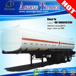 2 Axles 35000 Liters Water Tank Trailer Truck for Sale