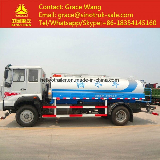 Sinotruk HOWO 6*4 Water Tanker Truck with 14-2 Cbm Tank Image1