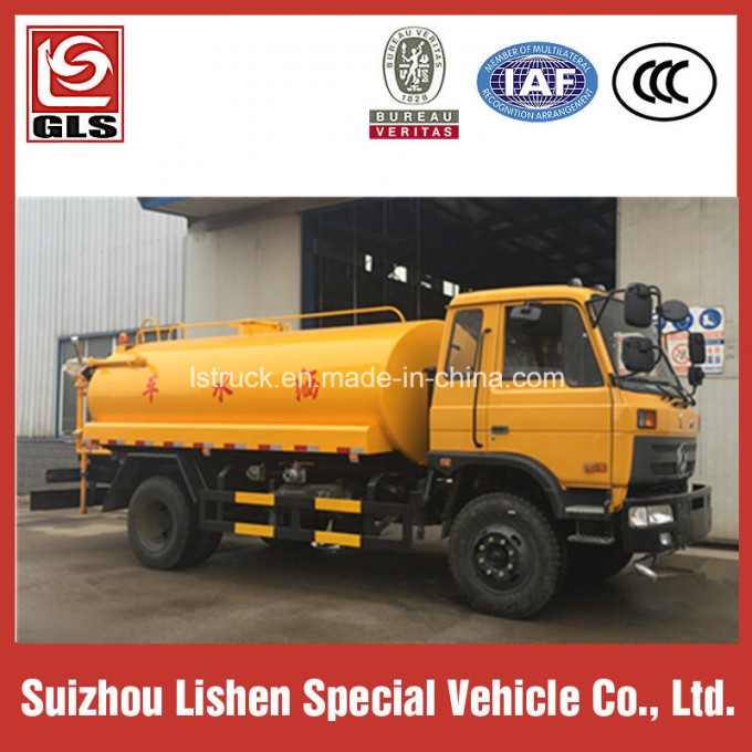 4X2 Dongfeng 10000 Liters Water Tank Truck Image1