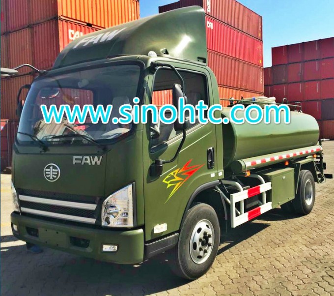 4, 000-10, 000L Water Tank Truck, Chinese water tank truck Image1