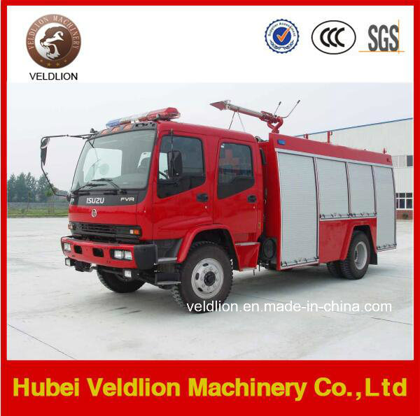 6 Wheels Fire Engine 45L/S Water Tank Fire Truck Image1
