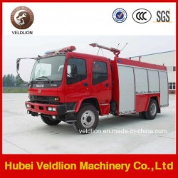 6 Wheels Fire Engine 45L/S Water Tank Fire Truck