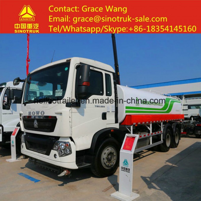 Sinotruk HOWO 10cbm Water Tank and Tanker Truck for Sale Image1