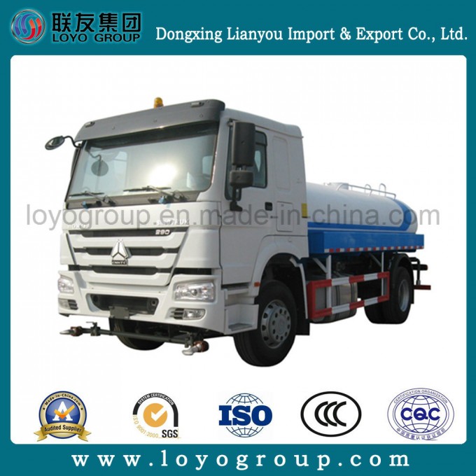 Sinotruk HOWO 6X4 Water Truck with 12000L Water Tank Truck Image1