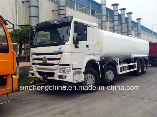 Hot Sale 25m3 HOWO Water Tank Truck/371HP 8X4 Sprinkling Truck Image1