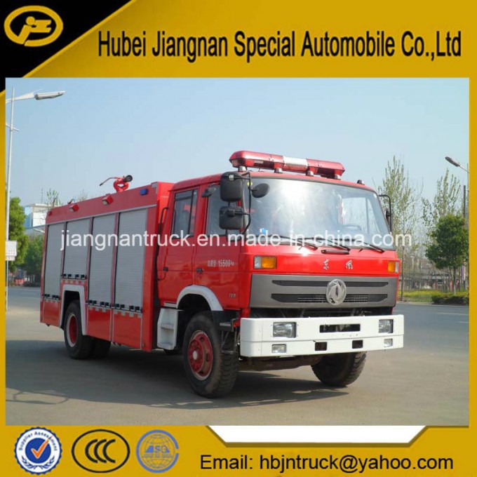 Dongfeng 6 Ton Water Tank Fire Truck Image1