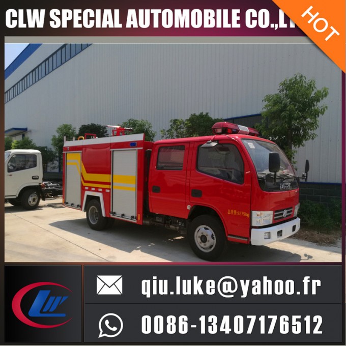 Water/Foam/Dry Powder Tank Fire Truck Image1