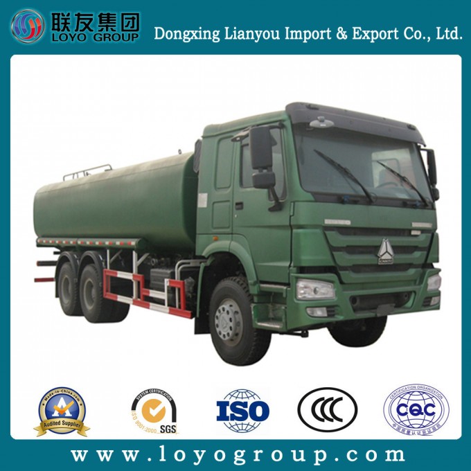 HOWO 10000 Liters Transportation Water Tank Truck Image1