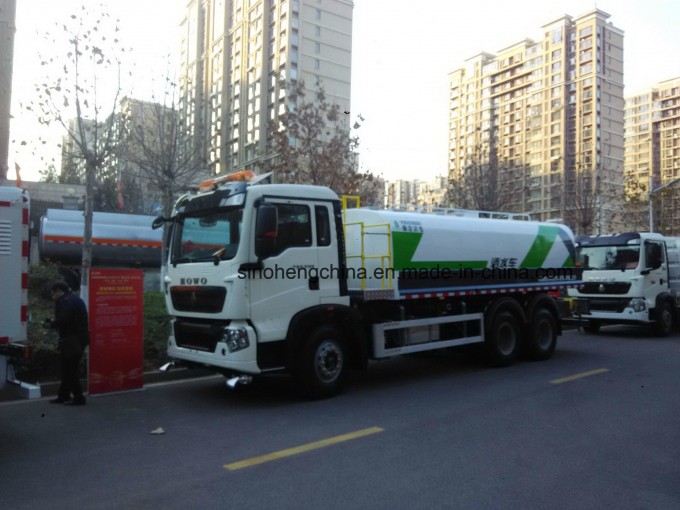 20m3 HOWO Water Tank Truck/336HP 6X4 Sprinkling Truck Image1