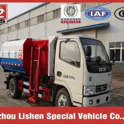 4X2 Hydraulic Lifter Garbage Truck