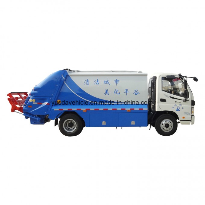 Cummins Engine Small Compression Garbage Truck Image1
