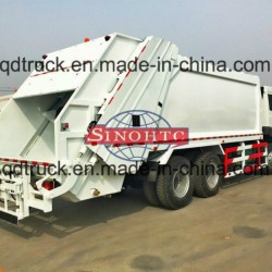 Heavy waste garbage truck, 20m3 waste compactor truck