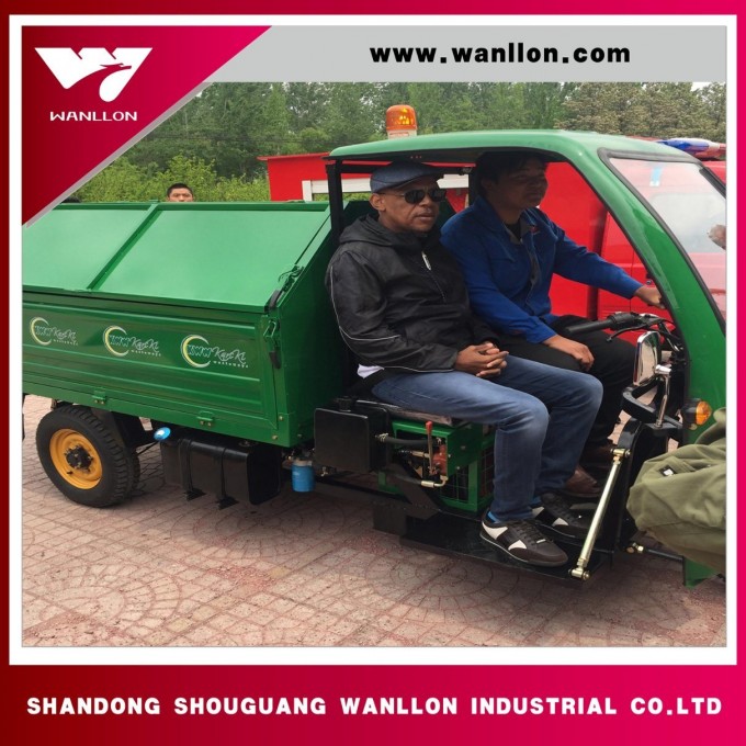 Three Wheel Garbage Truck /Waste Disposal Truck Image1