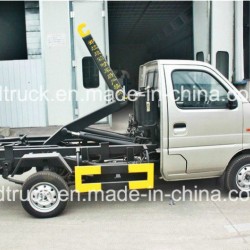 3-5m3 Carriage-Detachable Garbage Truck, Small Hook-lift Garbage Truck