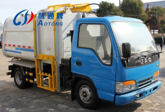 Competitive JAC Garbage Transportation Truck/Mini Sanitation Truck/Garbage Compactor Truck Image1