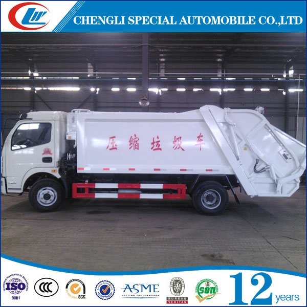 Small Good Use 5000L Compactor Garbage Truck for Sale Image1