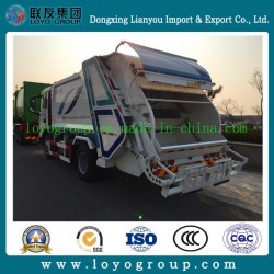 Manual Transmission Type Compactor Garbage Truck for Sale
