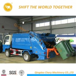 7 Cubic Rear Loading Type Compactor Garbage Truck