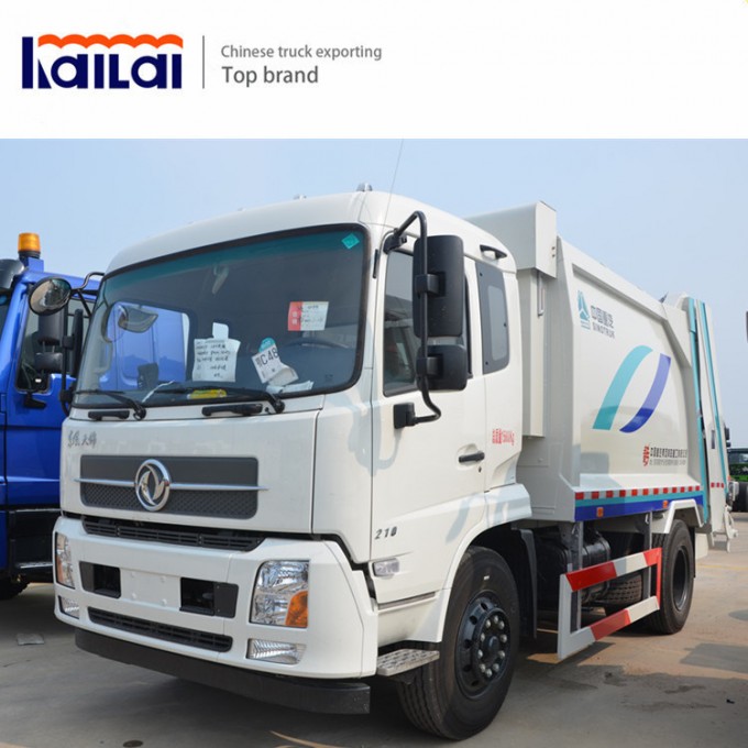 Dongfeng 145 10cbm Compactor Garbage Truck for Lebanon Image1