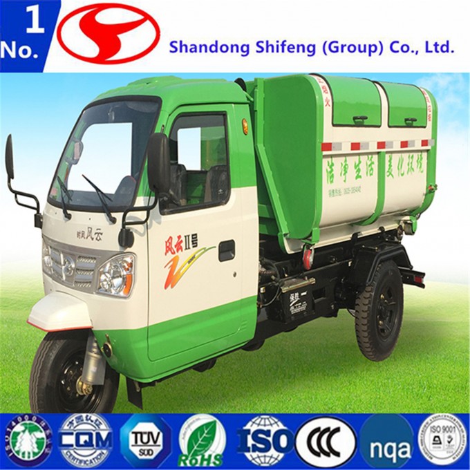 Mini Smart Garbage Truck China for Sale Image1